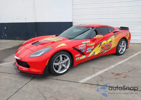 2015 Chevrolet Corvette Stingray из США, поврежденный, VIN 1G1YB2D76F5122463